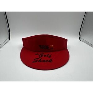 Vintage WROK RadioAM 1440 The Golf Shack Red Nissan Taiwan Mader *Autographed*